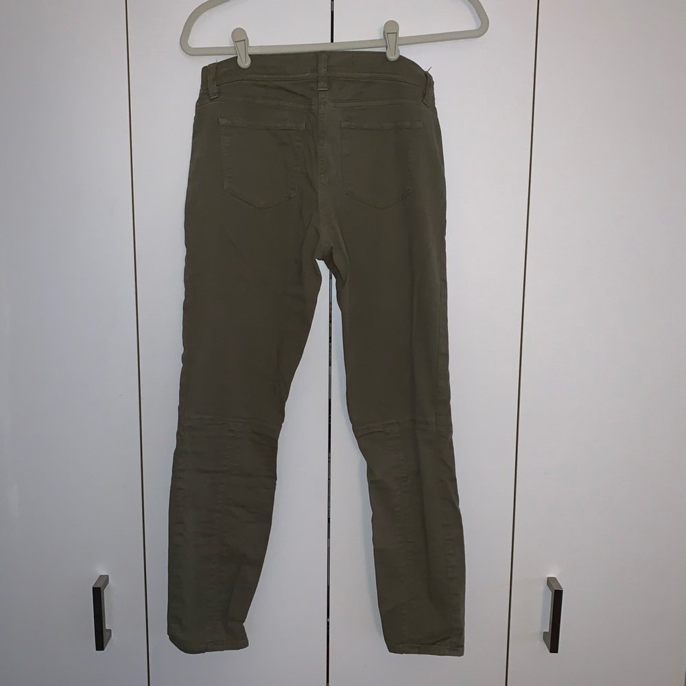 J Crew Muted Green Pant - Picture 2 of 4